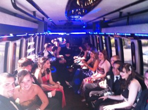 GNG Limo Bus Inside